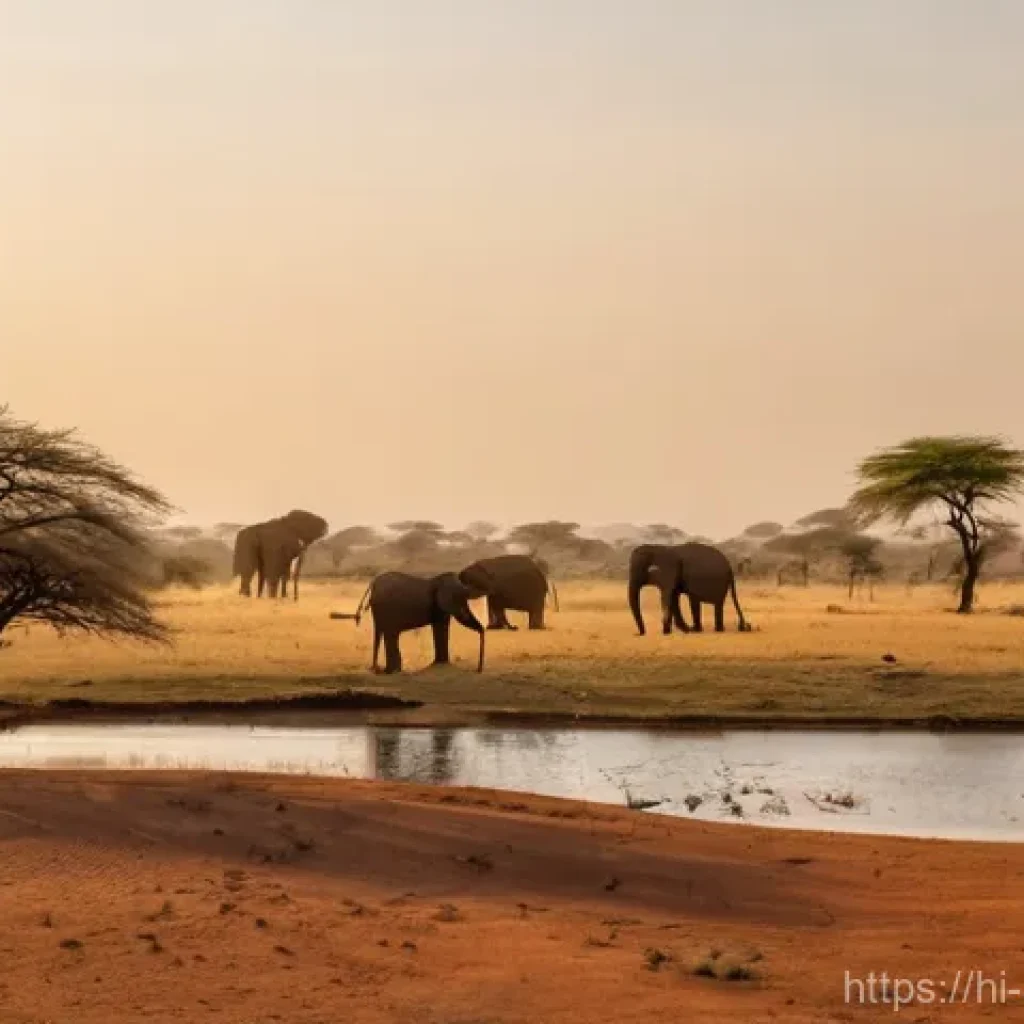 수단 야생동물 보호구역 - **Prompt 1: Majestic Sunrise in Dender National Park**
    "A wide, cinematic shot of the Sudanese s...